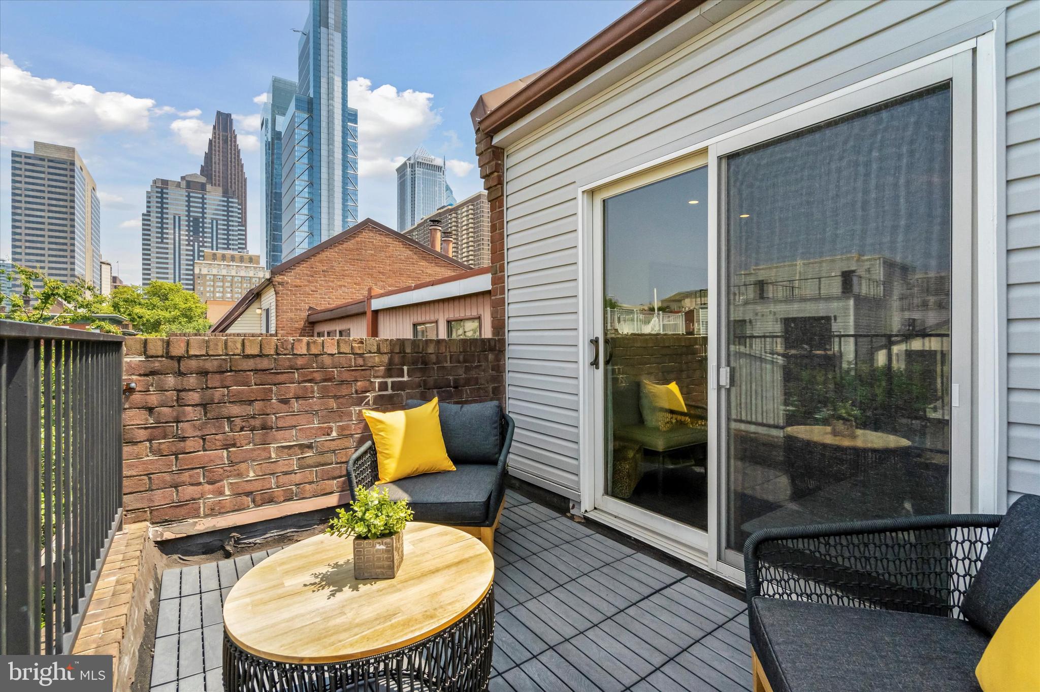 2114 Appletree Street Philadelphia, PA 19103 - Photo 46 of 63 Fourth floor deck