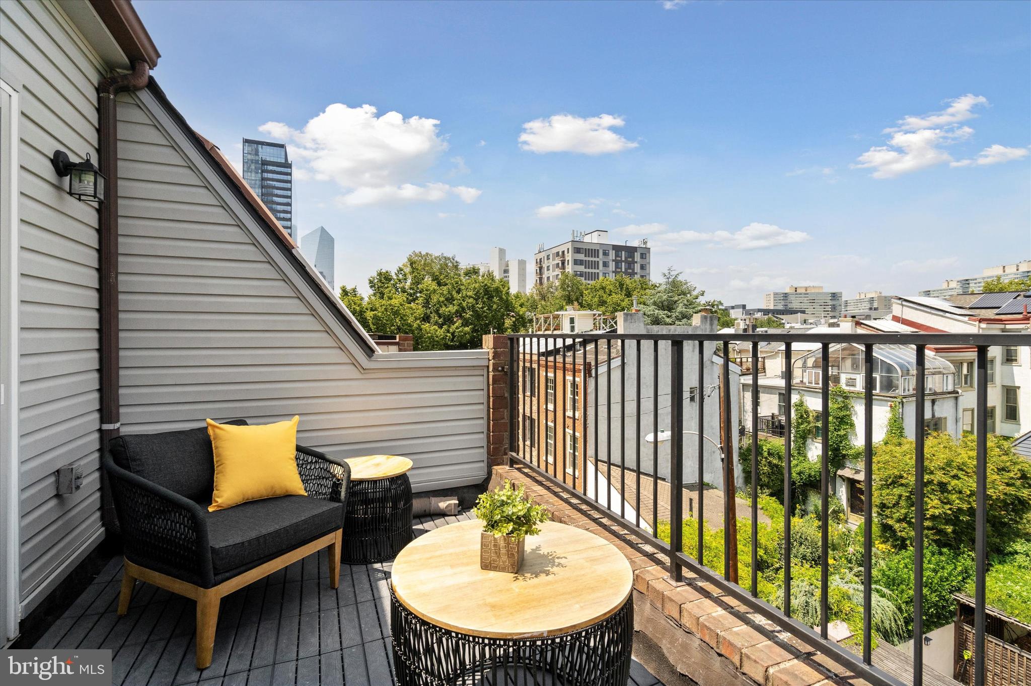 2114 Appletree Street Philadelphia, PA 19103 - Photo 48 of 63 Fourth floor deck