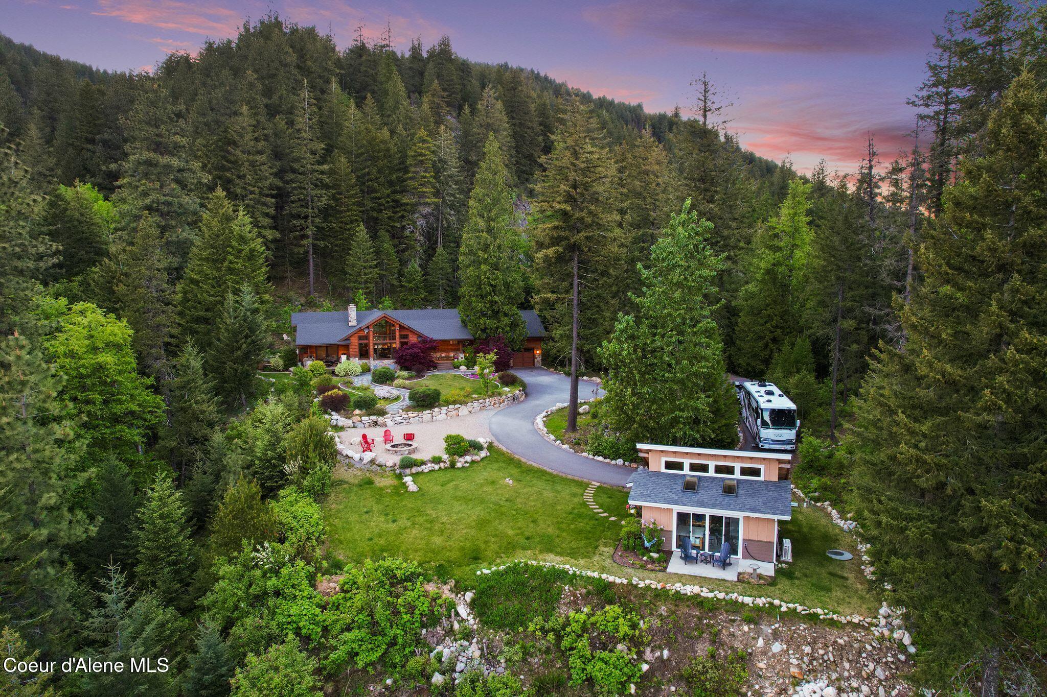 294 Rincon Drive Sandpoint, ID 83864 - Photo 2 of 96 Nestled into the Foothills Below Schwe
