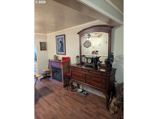 a outdoor view with a seating space