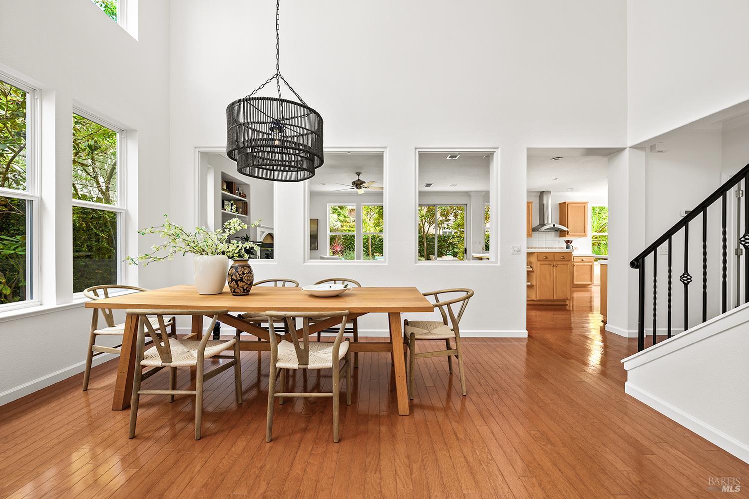 38 Maybeck Street Novato, CA 94949 - Photo 8 of 47 a dining room with furniture window wooden floor