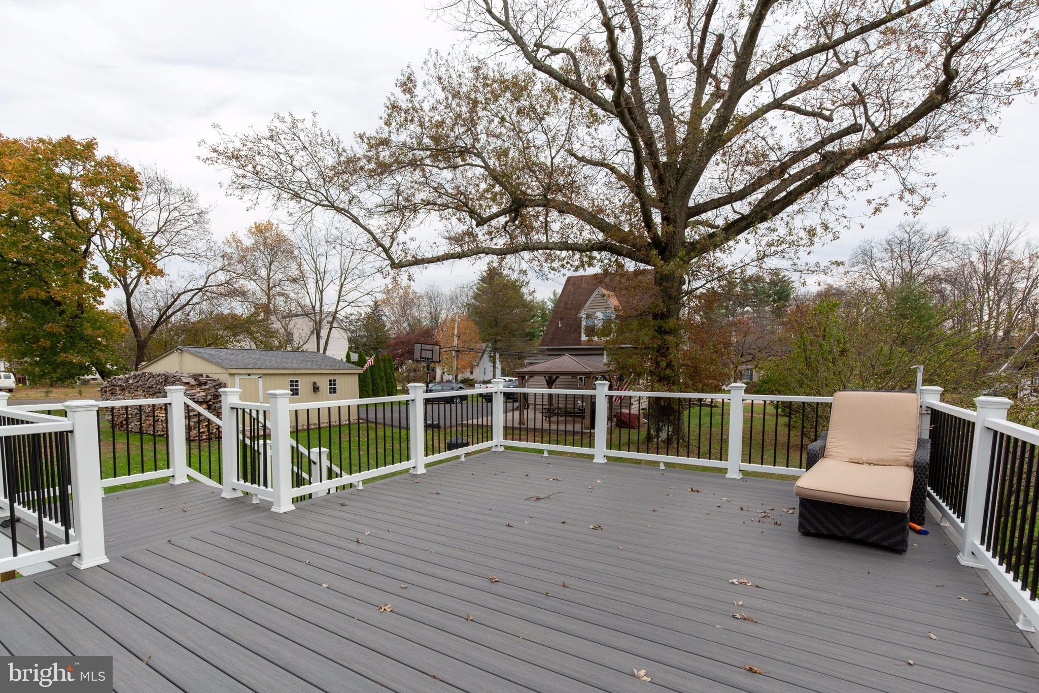 740 West Orvilla Road Hatfield, PA 19440 - Photo 18 of 21 New Trex Deck Pool /Sunning Area