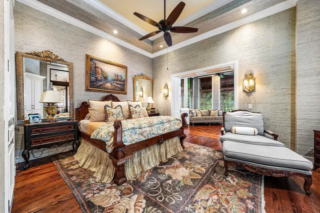 a view of a patio with a table chairs and a backyard