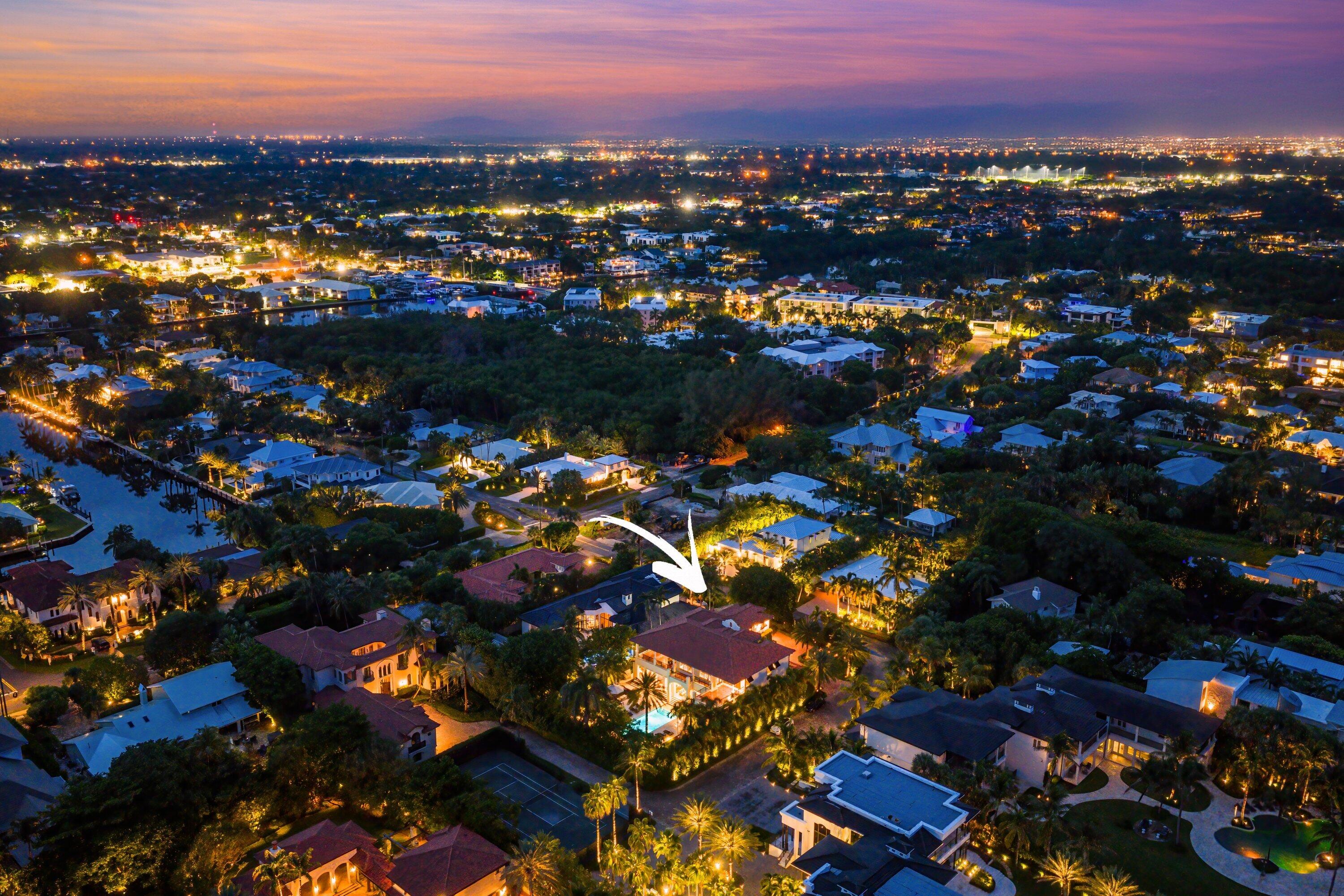 518 Harbor Court Delray Beach, FL 33483 - Photo 83 of 83 a view of city and mountain