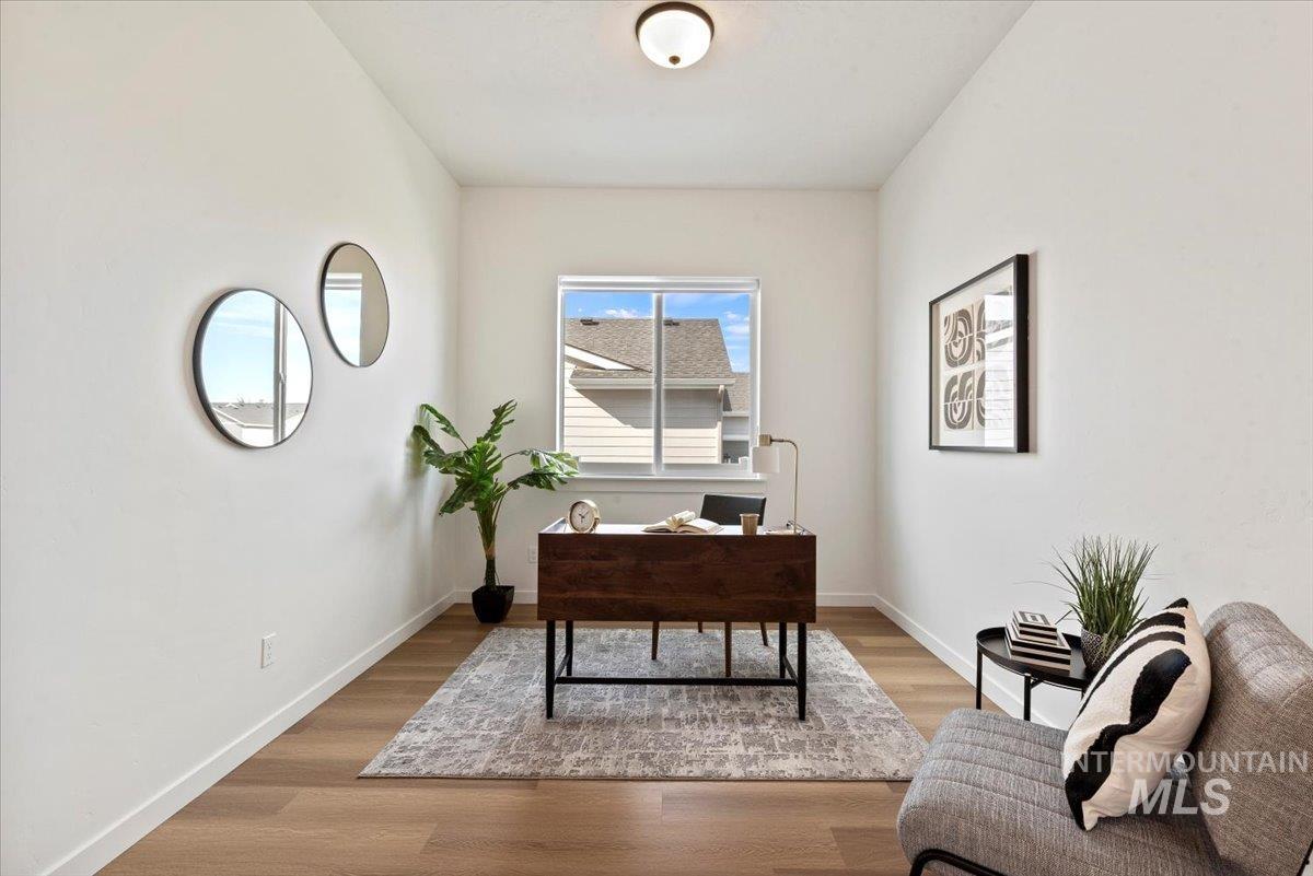 14701 Port Royal Street Caldwell, ID 83607 - Photo 20 of 40 Office space featuring light wood-type flooring and baseboards