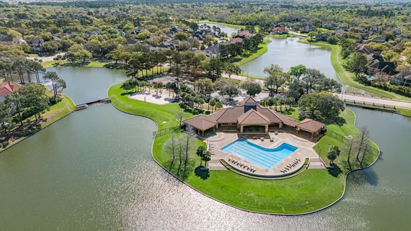 a view of a house with pool