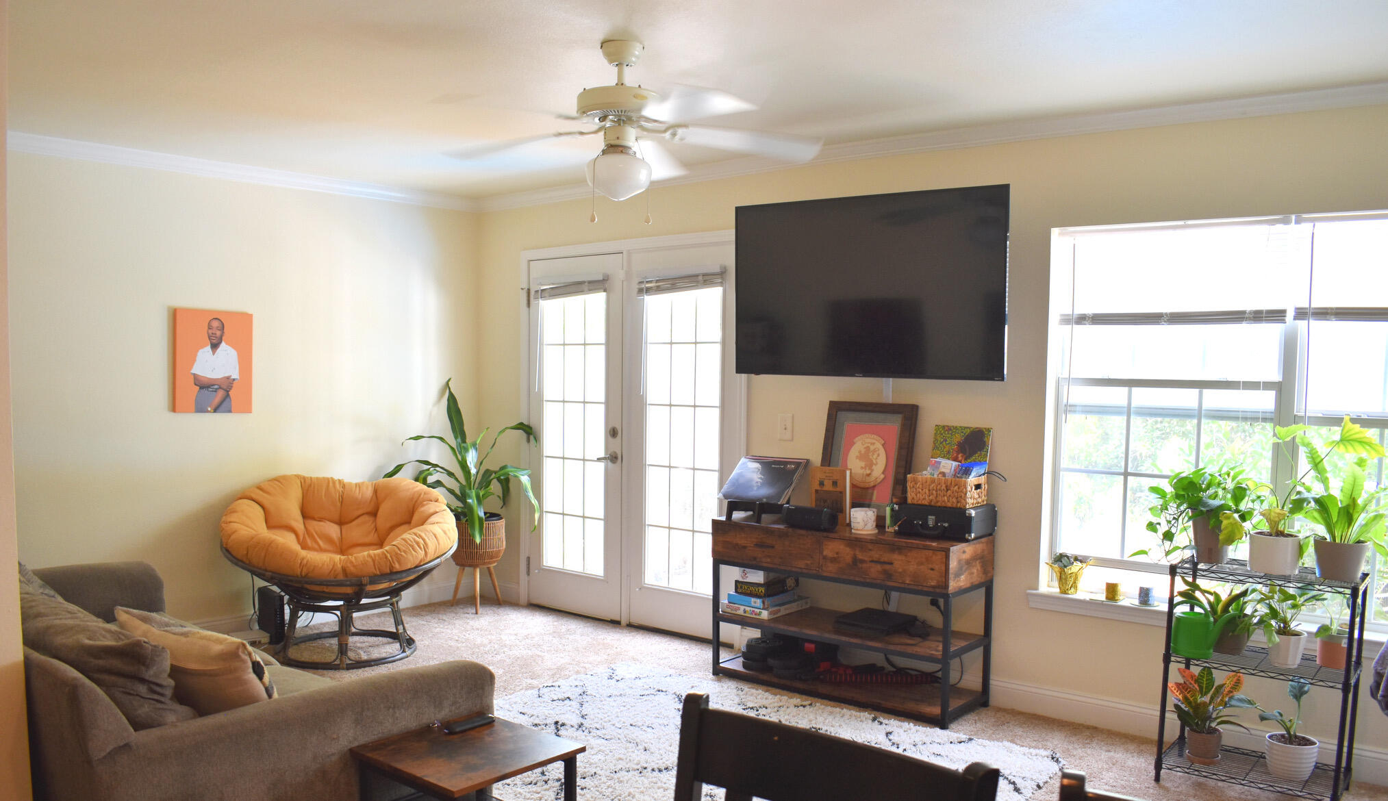 535 Wingspan Way Crestview, FL 32536 - Photo 4 of 20 a living room with furniture a flat screen tv and a window
