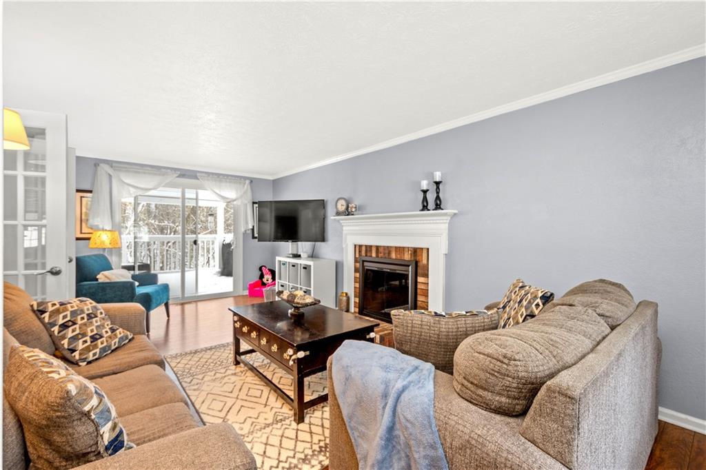 2143 Pendleton Drive Monroeville, PA 15146 - Photo 5 of 25 a living room with furniture and a fireplace