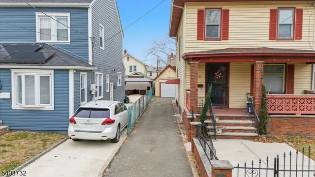 a front view of a house with a porch