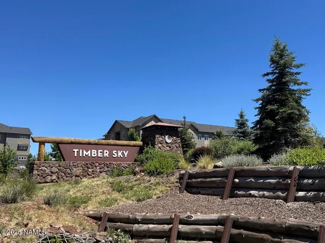 a view of a large mirror