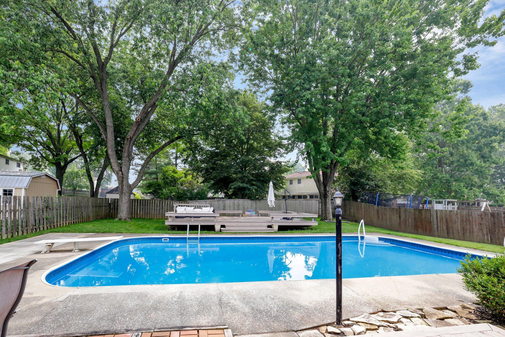 188 Landover Road Columbus, OH 43230 - Photo 46 of 65 Backyard/In Ground Swimming Pool