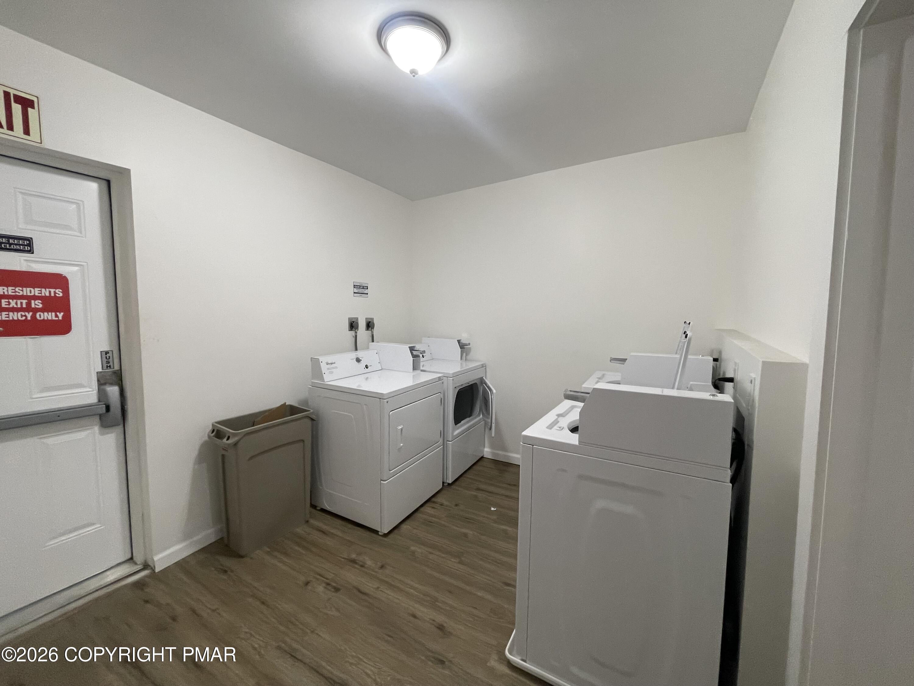 548 Main Street, Unit 6B Stroudsburg, PA 18360 - Photo 16 of 16 a utility room with dryer and washer