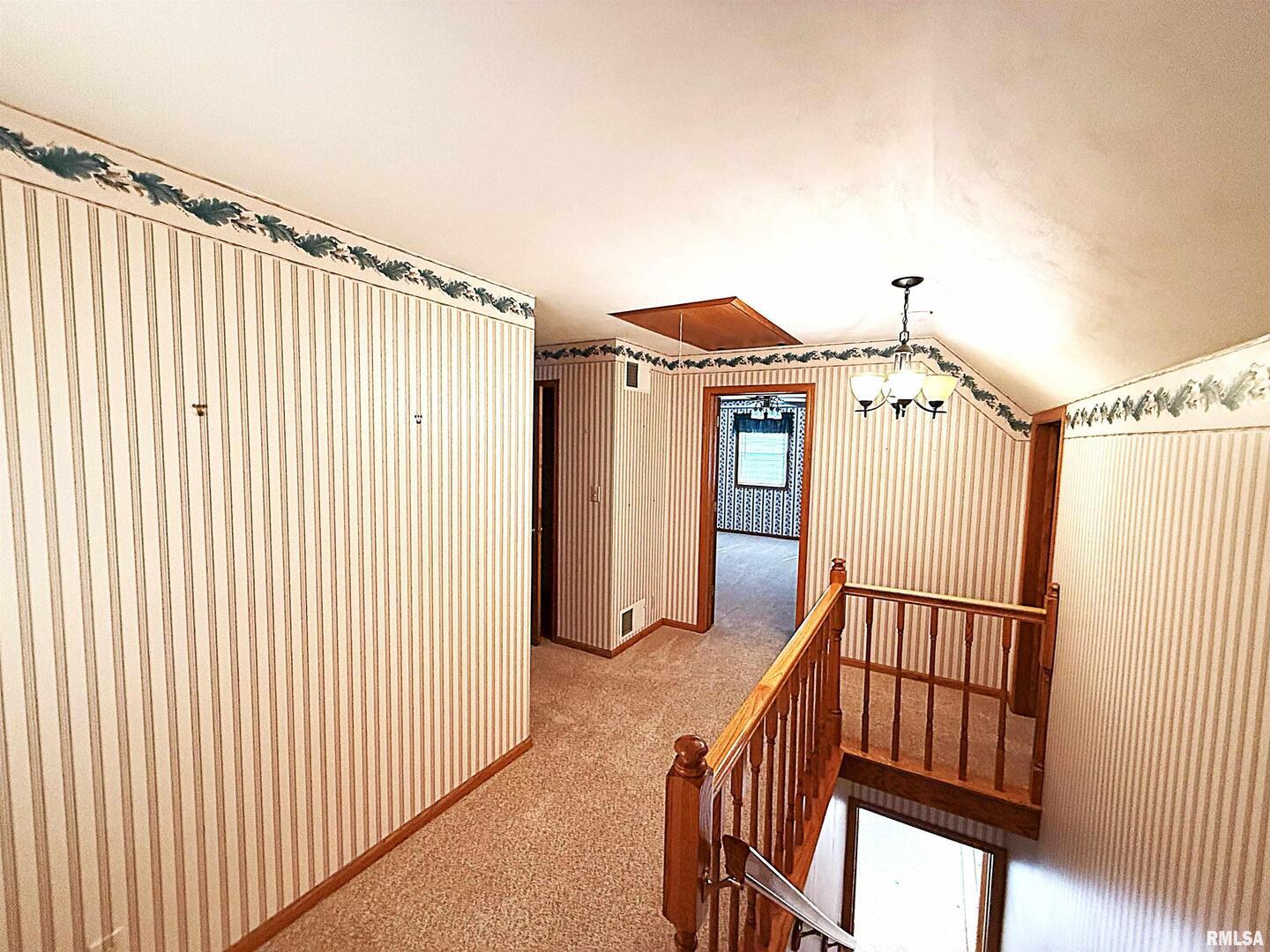 330 North Main Street Walcott, IA 52773 - Photo 20 of 39 a view of a hallway with entryway