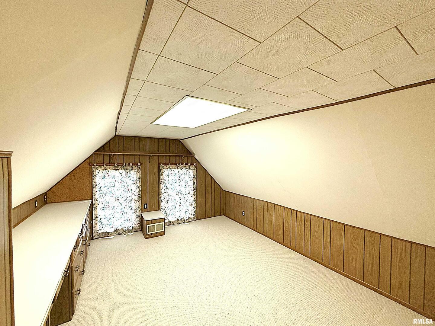 330 North Main Street Walcott, IA 52773 - Photo 26 of 39 a view of a wooden floor and utility