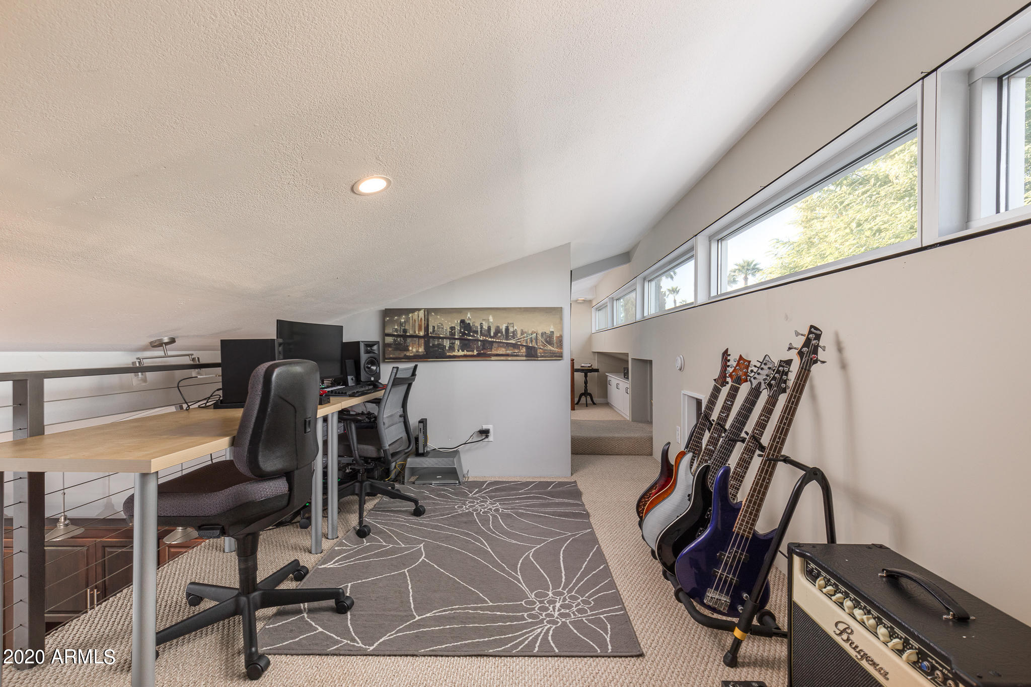 1541 East Cheery Lynn Road Phoenix, AZ 85014 - Photo 29 of 46 Loft space used as office/den