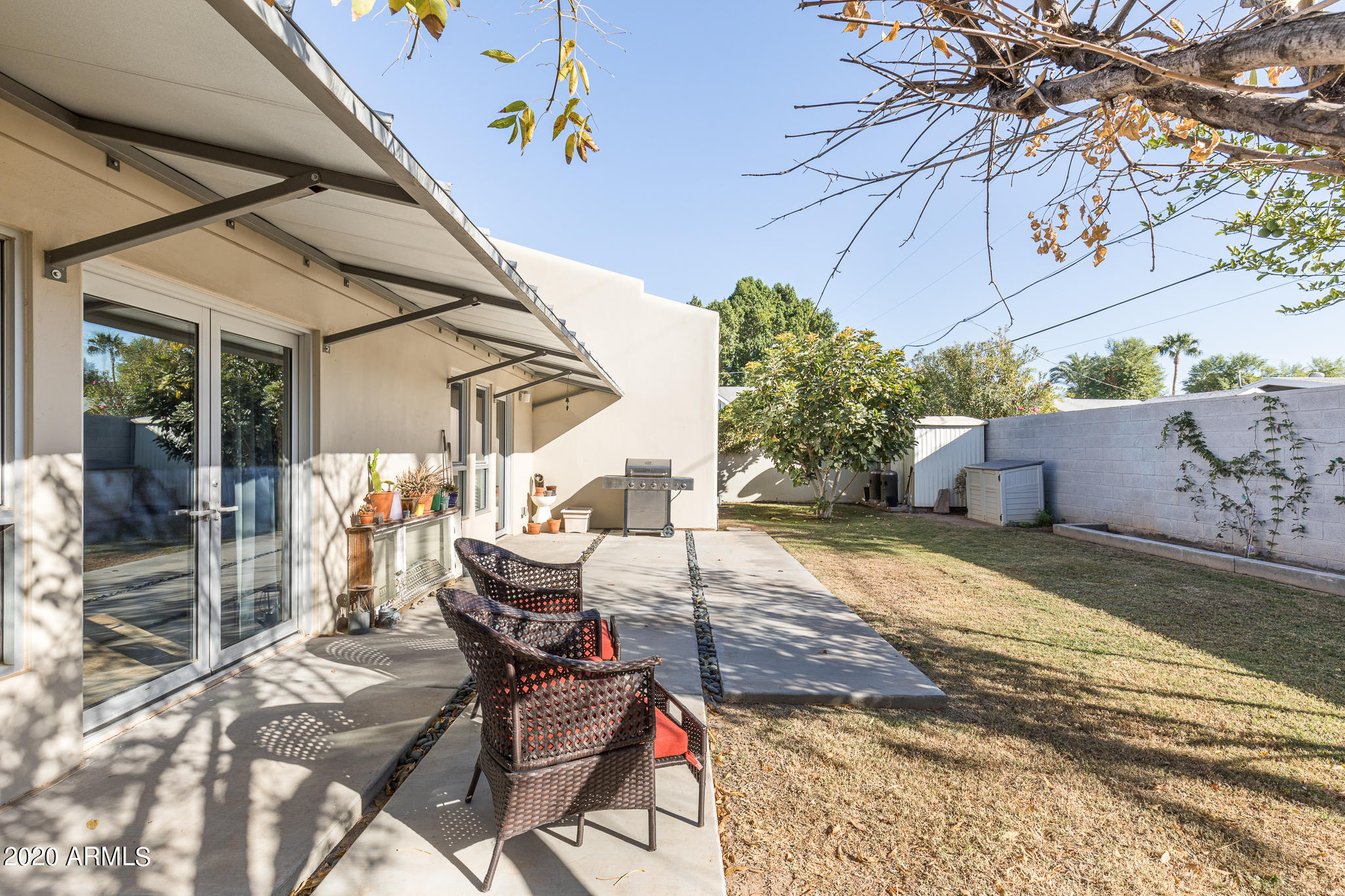 1541 East Cheery Lynn Road Phoenix, AZ 85014 - Photo 39 of 46 Patio with large concrete patio space