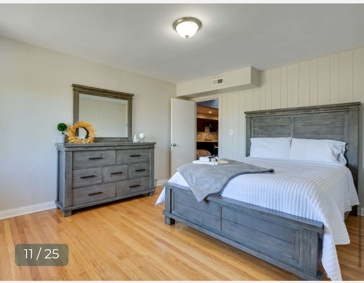 8136 South Kedzie Avenue, Unit 202 Chicago, IL 60652 - Photo 17 of 17 a bedroom with a bed and a dresser