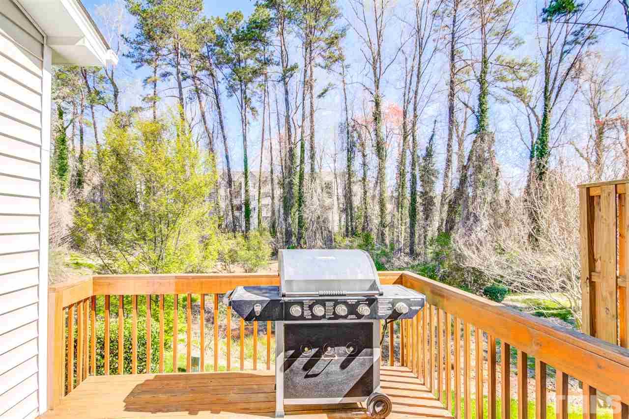 4706 Altha Street Raleigh, NC 27606 - Photo 11 of 14 Private, wooded view and storage closet!