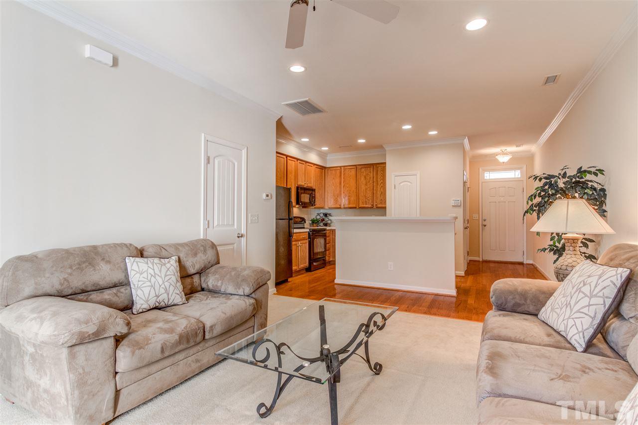 4706 Altha Street Raleigh, NC 27606 - Photo 3 of 14 View from living room to front of home.