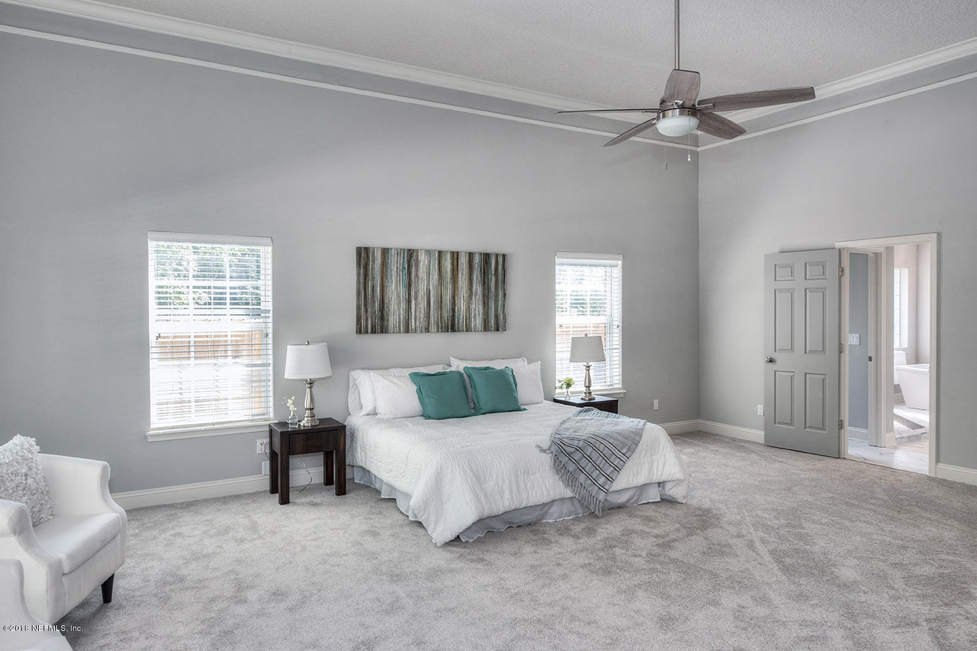 14511 Mandarin Road Jacksonville, FL 32223 - Photo 46 of 91 a bedroom with a bed and a window