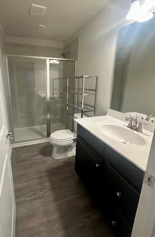 a view of a hallway view with staircase