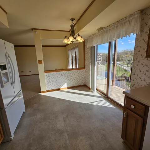a view of a balcony door