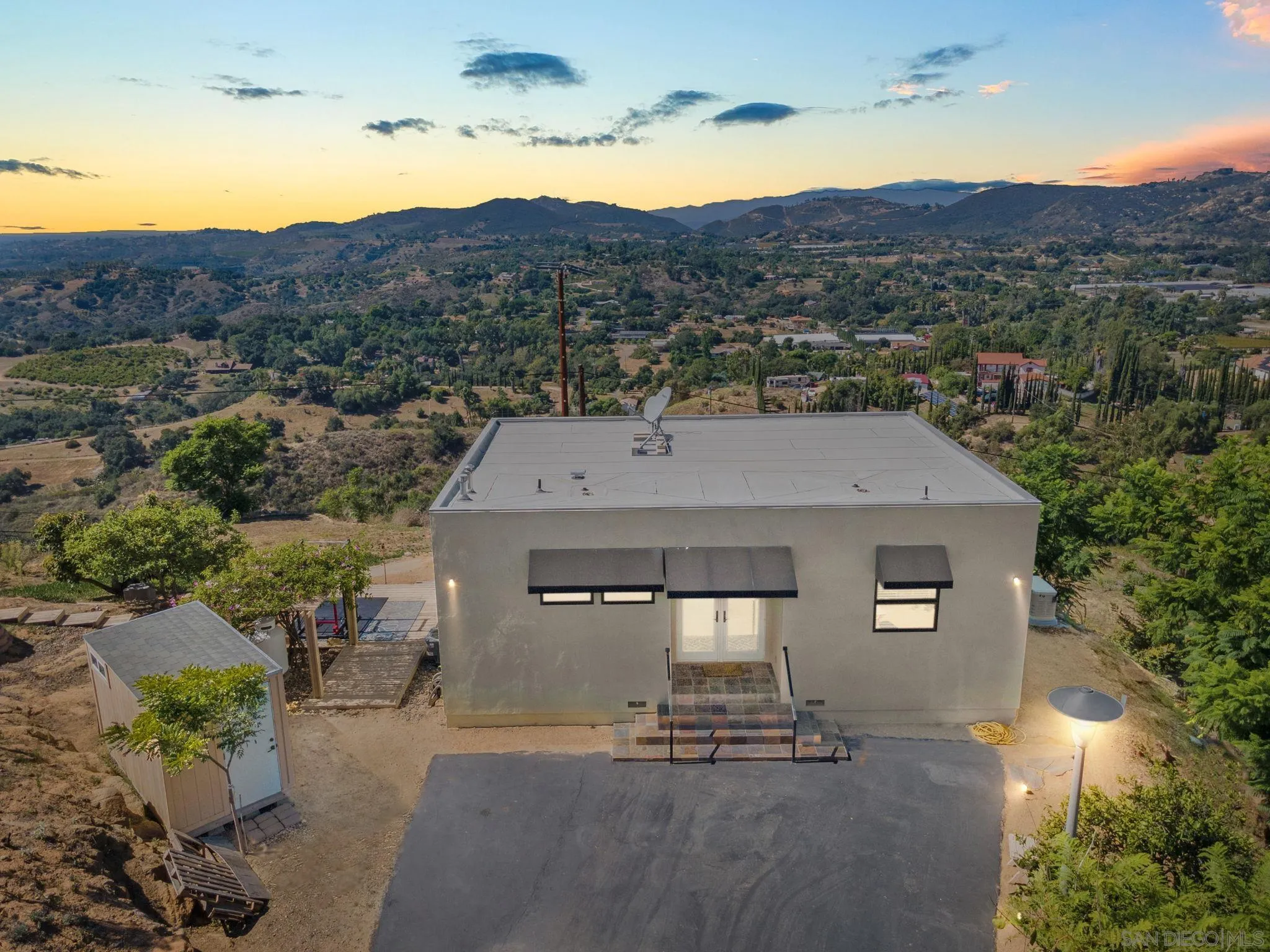 5521 Rainbow Heights Road Fallbrook, CA 92028 - Photo 1 of 36 an aerial view of a house