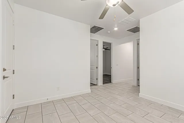 a view of a lake with a houses