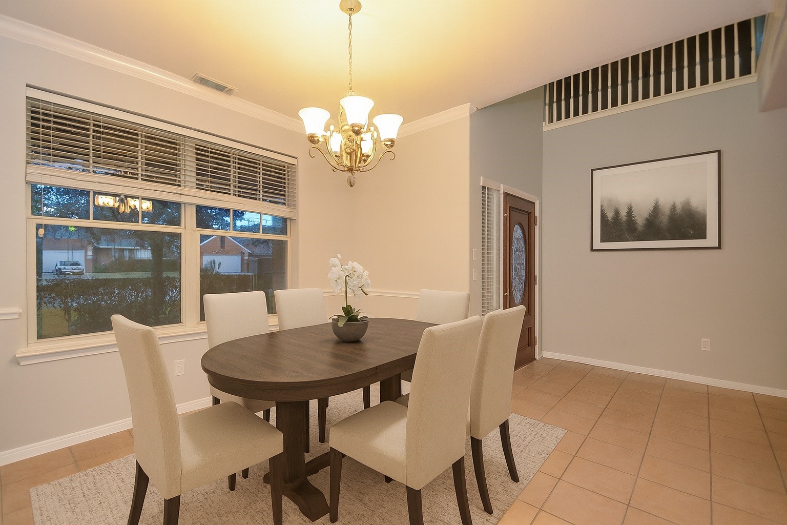 4907 Trailing Clover Court Houston, TX 77084 - Photo 6 of 15 a view of a dining room with furniture window and outside view