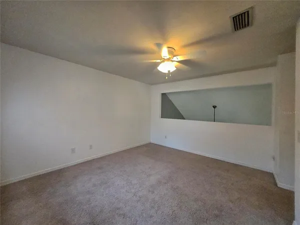 a view of empty room