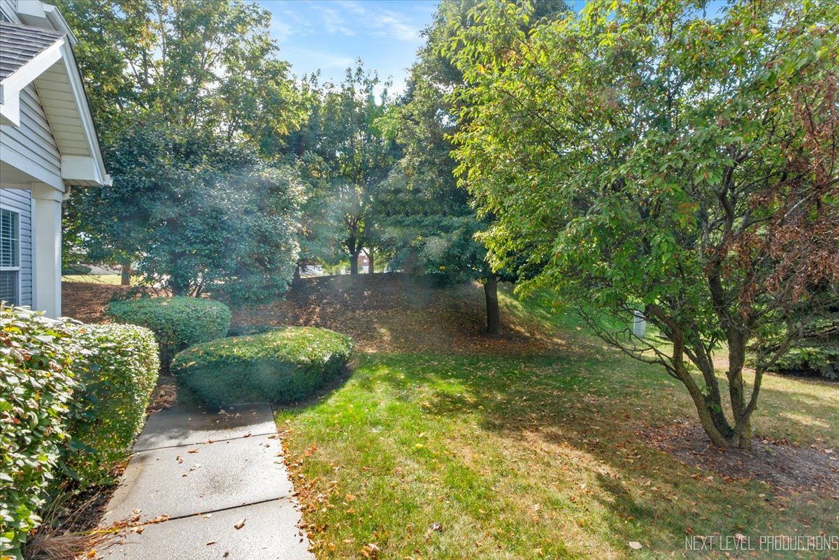611 Waterview Court, Unit 611 Naperville, IL 60563 - Photo 3 of 16 a backyard of a house with lots of green space