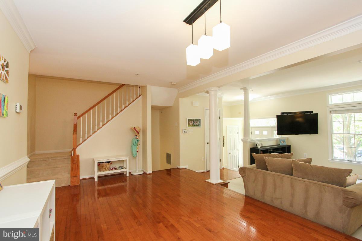 12666 Granite Ridge Drive North Potomac, MD 20878 - Photo 6 of 30 a living room with furniture and a flat screen tv