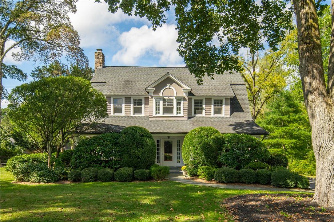322 Quaker Road Chappaqua, NY 10514 - Photo 1 of 1 Welcome to 322 Quaker Rd, Chappaqua, a stately, classic, lovingly maintained 5-bedroom/3.1-bath rocking-chair front porch Dutch Colonial on a flat, landscaped .97 acres just a short stroll to town, train, schools & shops.