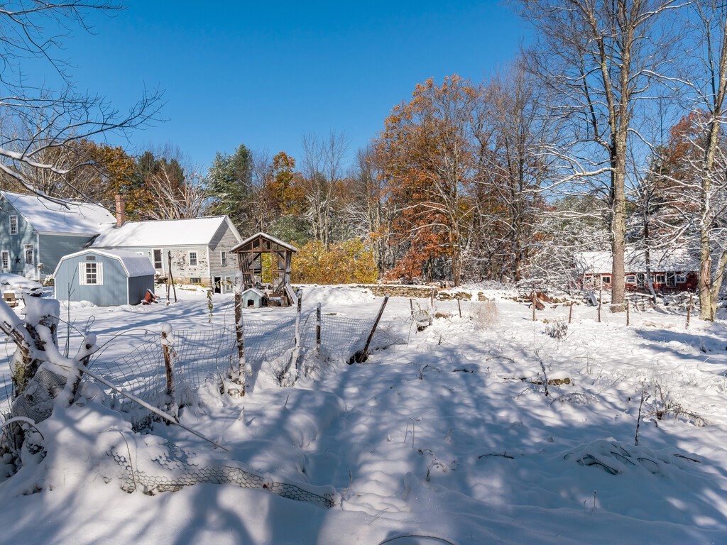 700 Mason Road Holden, MA 01522 - Photo 29 of 35 a view of yard covered with snow in front of house