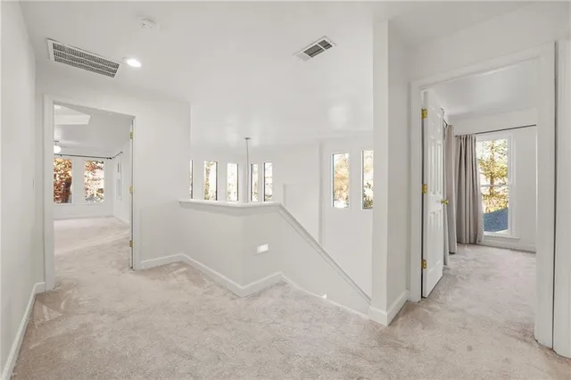 wooden floor and windows in a room
