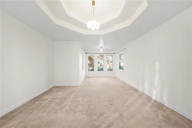 a view of a livingroom with a window
