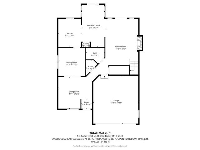 a picture of a floor plan