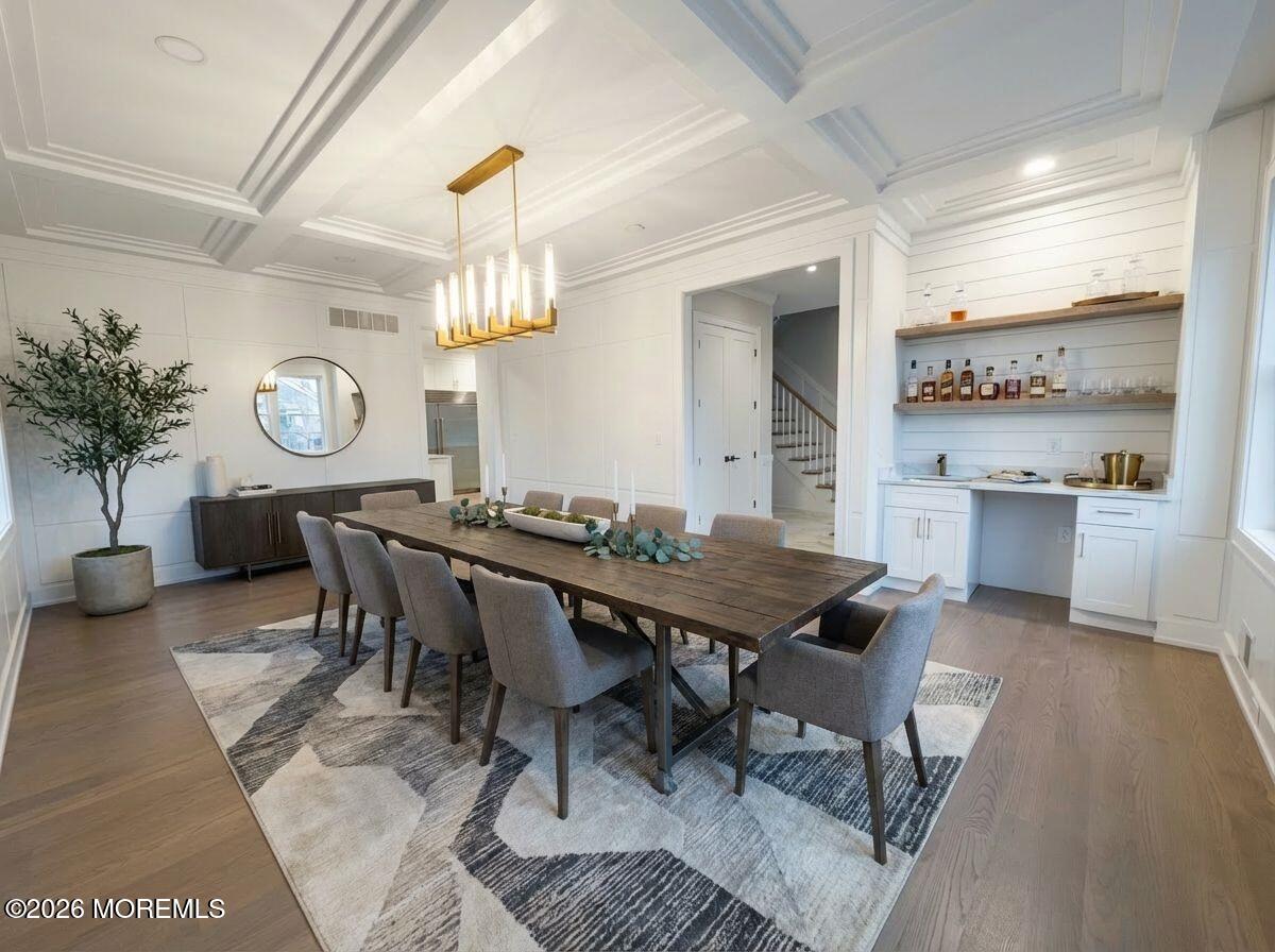 1730 Old Freehold Road Toms River, NJ 08755 - Photo 13 of 41 a view of a dining room with furniture window and wooden floor