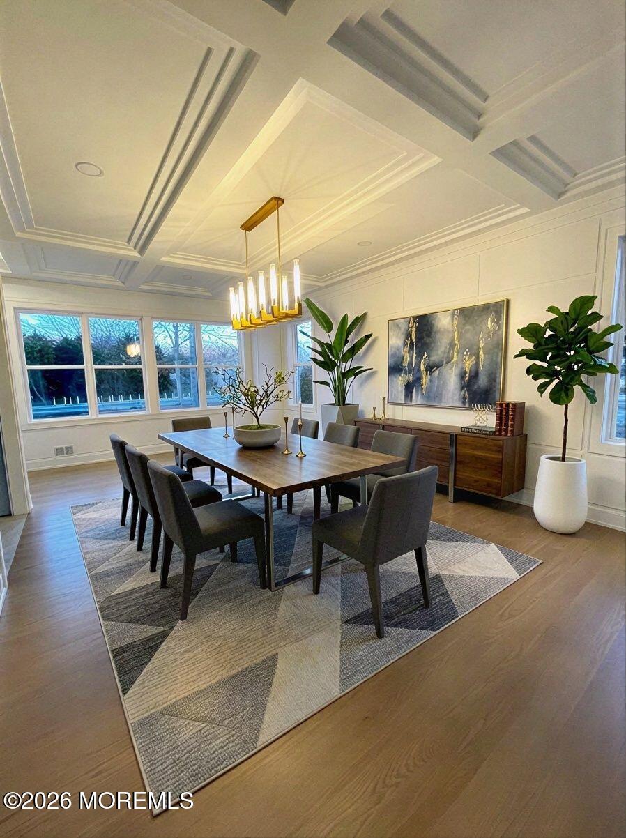1730 Old Freehold Road Toms River, NJ 08755 - Photo 14 of 41 a dining room with furniture and wooden floor