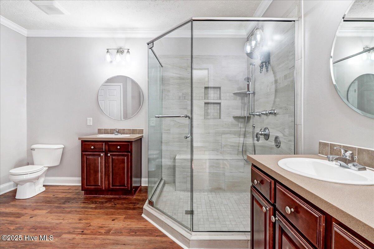 206 West New Hope Road Goldsboro, NC 27534 - Photo 38 of 54 Master Bathroom features Dual Vanities