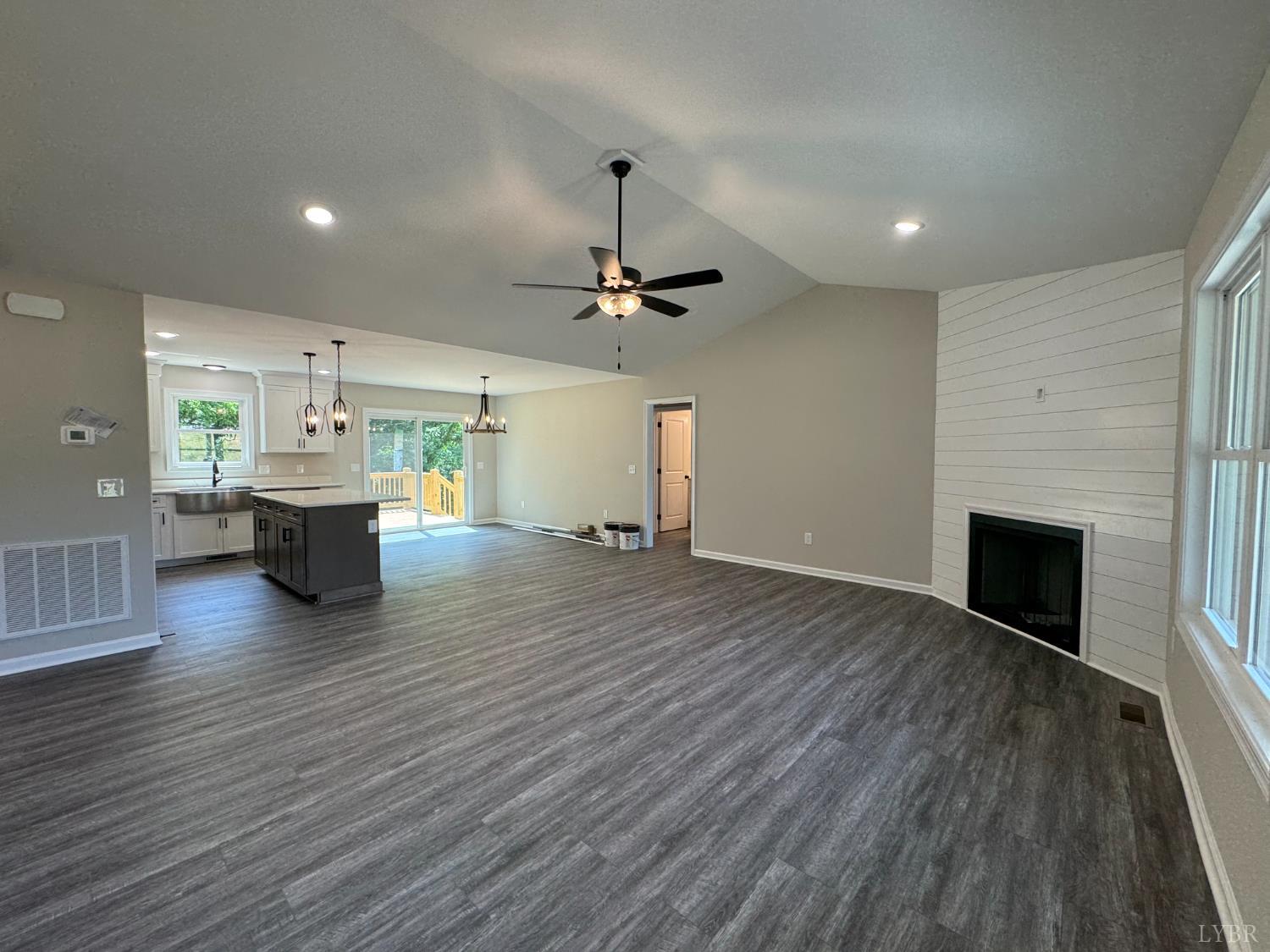 2350 Spg Grv Road Spout Spring, VA 24593 - Photo 2 of 24 a view of a livingroom with a fireplace