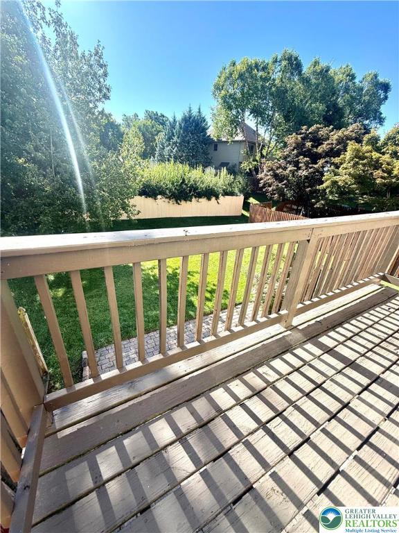 1045 Barnside Road Allentown, PA 18103 - Photo 14 of 29 a view of a balcony with lake view