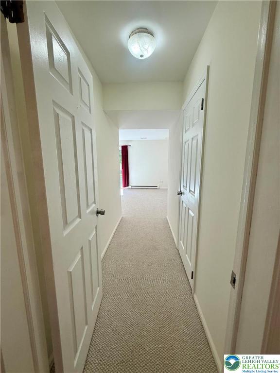 1045 Barnside Road Allentown, PA 18103 - Photo 4 of 29 a view of a hallway to a livingroom with stairs