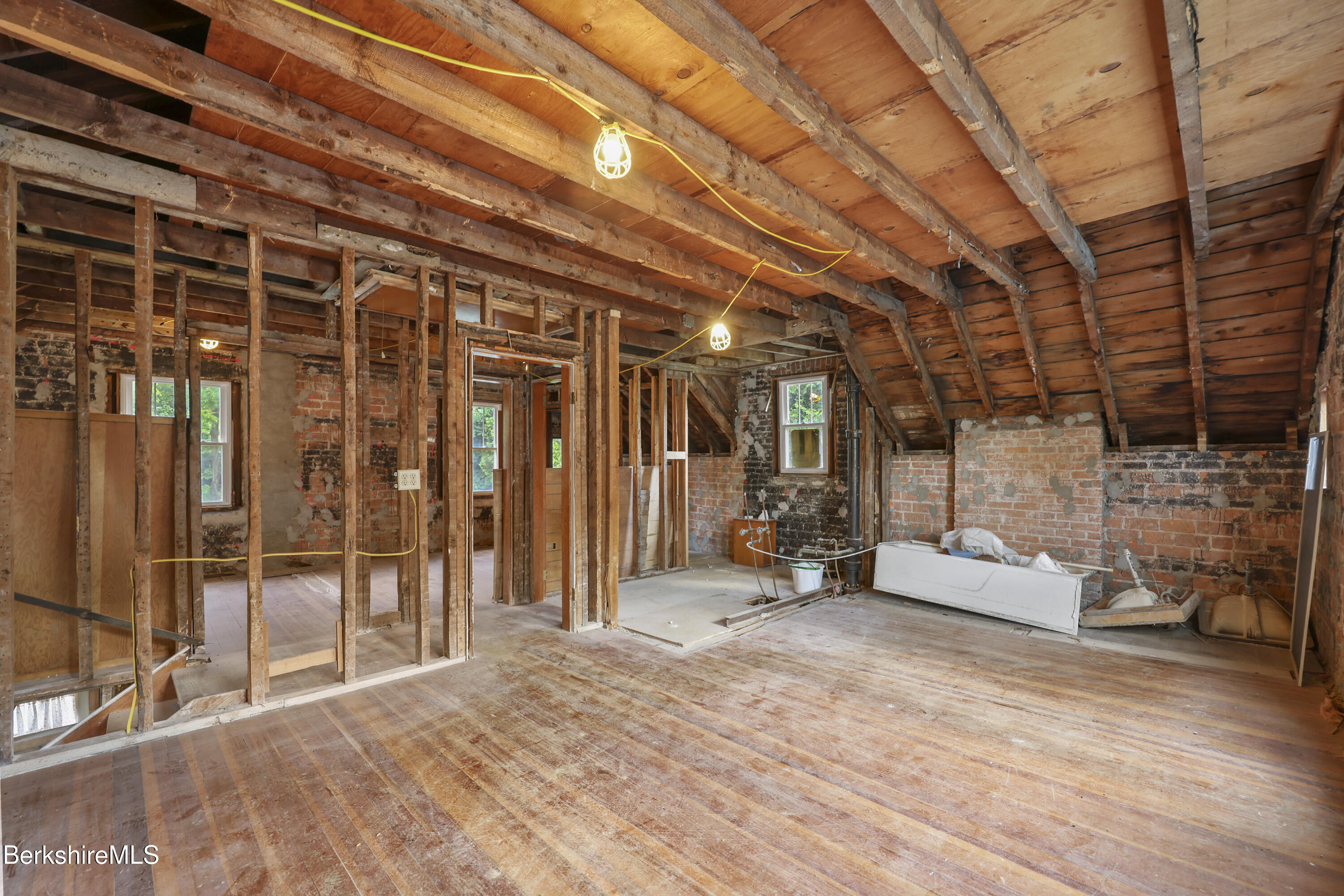 84 Notch Road North Adams, MA 01247 - Photo 20 of 30 a view of a room with wooden walls