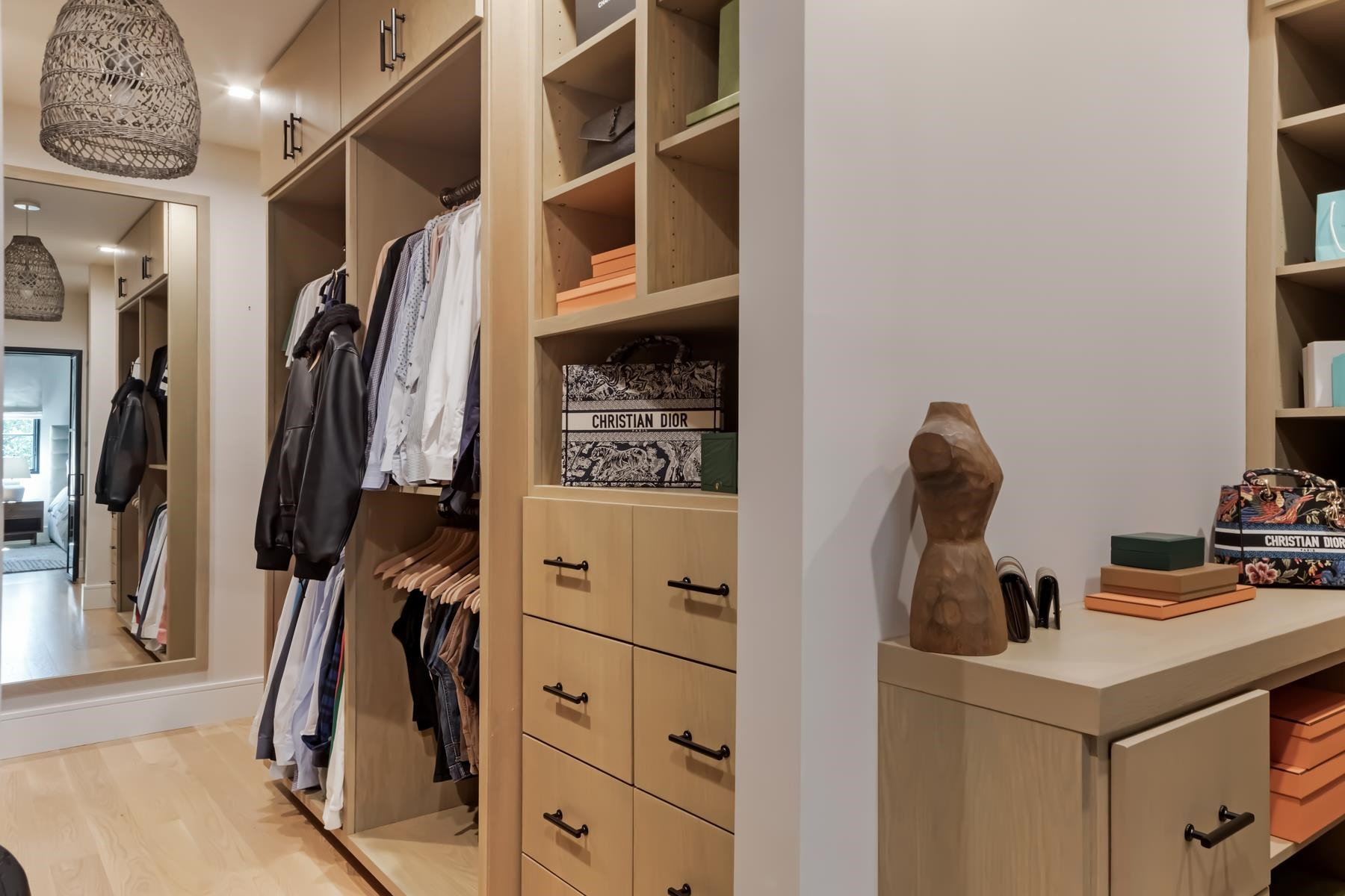 4003 Bristol Road Durham, NC 27707 - Photo 62 of 100 a view of walk in closet with clothes and shoes