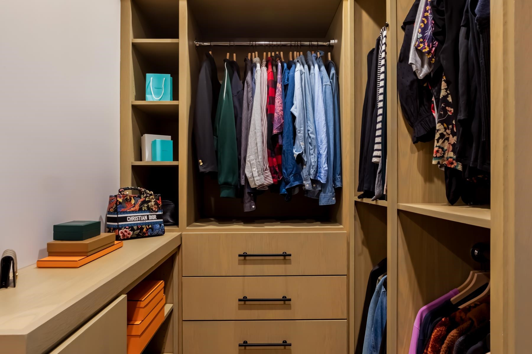 4003 Bristol Road Durham, NC 27707 - Photo 63 of 100 a view of walk in closet with clothes and shoes