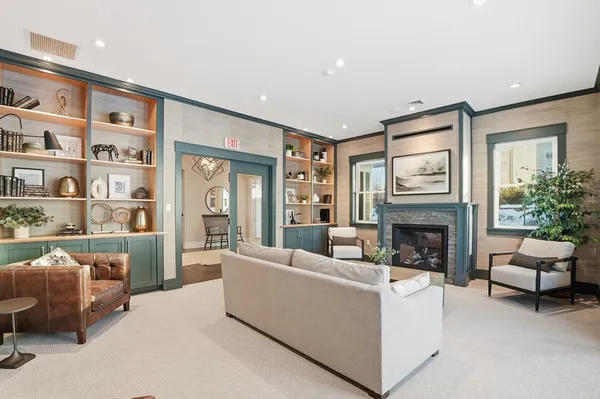 a kitchen with stainless steel appliances a refrigerator and a sink