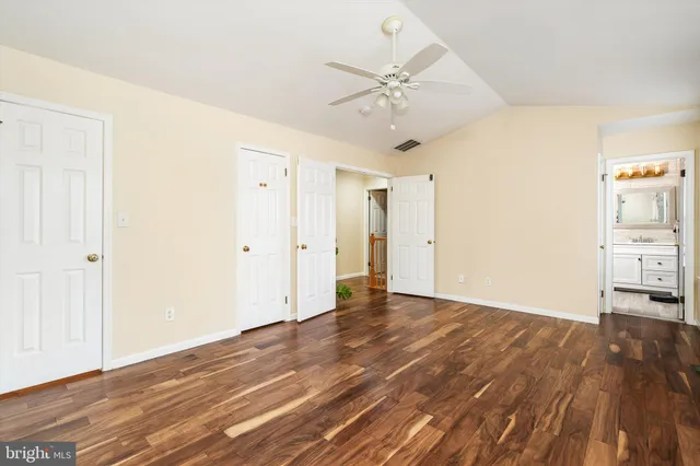 wooden floor in an empty room