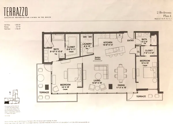 $6,900 | 700 12th Avenue South, Unit 905, Nashville, TN 37203