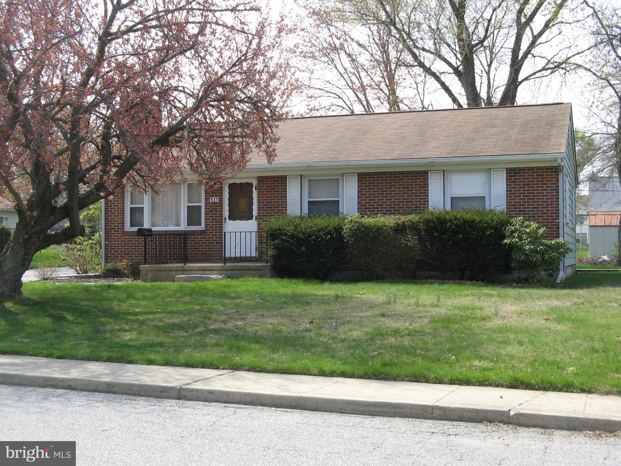 537 Hawthorne Road Linthicum Heights, MD 21090 - Photo 1 of 16 Solid~Brick Rancher in Linthicum Heights